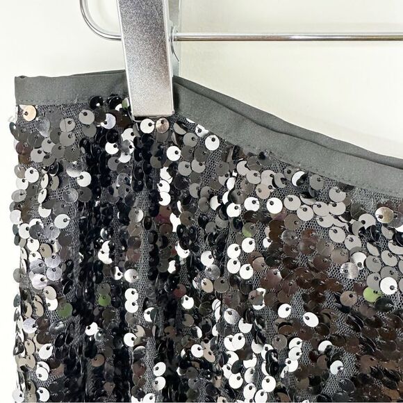 Calvin Klein Allover Sequin Straight Pencil Skirt Size 12 Cocktail‎ Party Formal - Picture 6 of 13